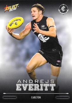 2016 Select Footy Stars #34 Andrejs Everitt Front